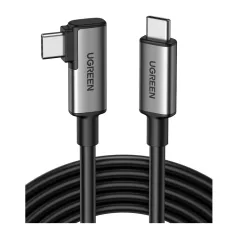   Ugreen US551 USB-C – USB-C kábel, VR, 5 Gbps, 5 m (fekete)