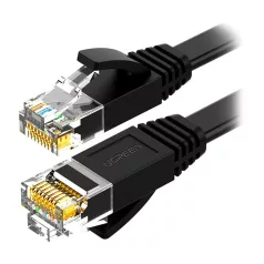 Ugreen NW102 Cat.6 RJ45 kábel, 20 m, lapos (fekete)