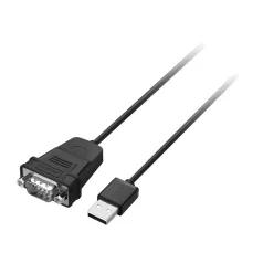 Ugreen CR104 USB-DB9/RS-232 kábel, 1,5 m (fekete)