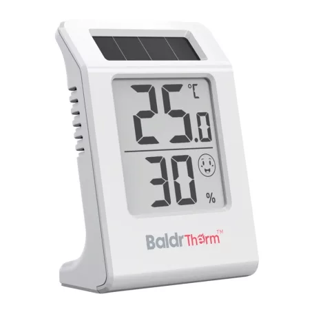 BALDRTHERM E0587TH napenergiával működő hő- és páratartalom-mérő