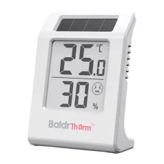   BALDRTHERM E0587TH napenergiával működő hő- és páratartalom-mérő
