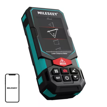 Mileseey S7 lézeres távolságmérő 100 méteres kijelzővel