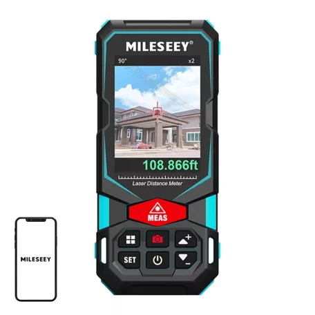 Mileseey S7 lézeres távolságmérő 100 méteres kamerával