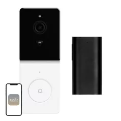 MOES WDB-TY-B20 Wi-Fi RF 433 MHz 1080p videós ajtócsengő