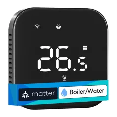   MEROSS MTS215BMA-B(EU) intelligens Wi-Fi termosztát (fekete)