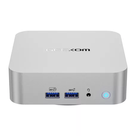 GEEKOM A8 mini PC, Ryzen 7 8745HS, 16 GB RAM, 1 TB HDD + Windows 11 Pro