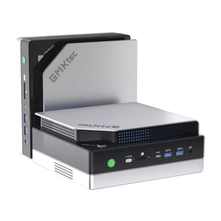 GMKtec EVO-X2 Ryzen AI Max+ 395 mini PC 64 GB RAM-mal, 1 TB-os SSD-vel és Windows 11 Pro operációs rendszerrel