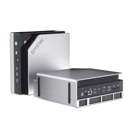 GMKtec EVO-X2 Ryzen AI Max+ 395 mini PC 64 GB RAM-mal, 1 TB-os SSD-vel és Windows 11 Pro operációs rendszerrel