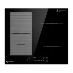 AMZCHEF CE-FS-I72S-FFDD07 4 zónás indukciós főzőlap