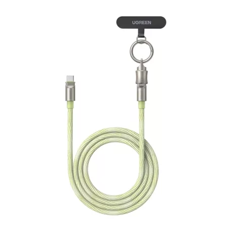 UGREEN L508 USB-C kábel, 1,2 m, 60 W (zöld)