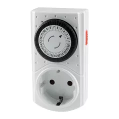   Home 0760S mechanikus beltéri időzítő óra, manuális bekapcsolási lehetőség, 30 perces