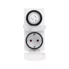 Mechanikus kültéri időzítő óra, 24 h / 30 min