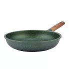 Nava 10-255-004 Ωmega tapadásmentes öntött alumínium serpenyő, kőbevonattal, 28cm