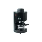 Szarvasi SZV-620 CAFE LUX kávéfőző, 800W, fekete színű, gőzcsappal, üveg kiöntő, biztonsági szelep, 304kPa nyomás