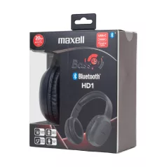   Maxell 304024.00.CN BASS13 HD1 vezeték nélküli fejhallgató, Bluetooth, összehajtható, 90dB, akkumulátor, mikrofon