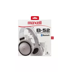   Maxell 348357 HP-BTB52 vezeték nélküli fejhallgató, Bluetooth, AUX-IN, mikrofon, automatikus kikapcsolás