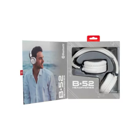 Maxell 348357 HP-BTB52 vezeték nélküli fejhallgató, Bluetooth, AUX-IN, mikrofon, automatikus kikapcsolás