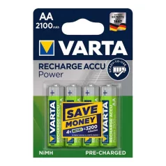   VARTA 56706 akkumulátor AA, NiMH akkumulátor, ceruza, 2100 mAh kapacitás, RTU -feltöltött