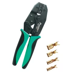   Pro'skit 6PK-230C préselő fogó, 220 mm, 0,5 - 6 mm^2-ig, racsnis áttétel, 6 félenyomaték
