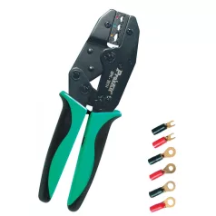   Pro'skit 6PK-301H préselő fogó, 220 mm, 3 féle mérethez, racsnis áttétel, 6 félenyomaték