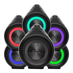   SAL BT 5000 hordozható bluetooth kihangosító, 2 x 25 W, sztereó boombox, FM rádió
