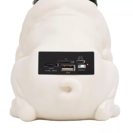 SAL BT DOG hordozható multimédia-hangszóró, 5 W, BT, FM rádió, ~5 óra üzemidő, USB