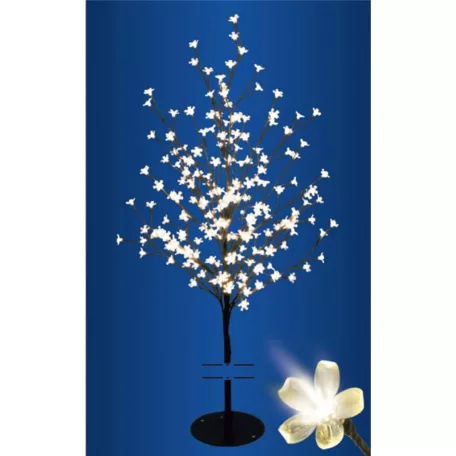 Home CBT 200 virágzó cseresznyefa, 200 db LED, IP44, lecsavarozható fém talp, kültéri