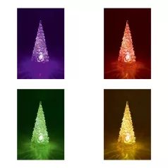 Home CDM 12 asztali dísz, LED-es fenyőfa, 1 db LED