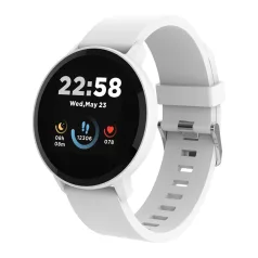   CANYON CNS-SW63SW Lollypop okosóra, 1,3”-os IPS kijelző, IP68, Li-pol akku, Bluetooth, iOS és Android kompatibilis, fehér
