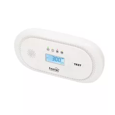   CO érzékelő, LCD kijelző , elemes, 2 év elem élettartam, 10 év érzékelő élettartam