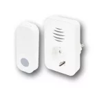 Home DBA1101AC vezeték nélküli csengő, elemes nyomógomb, max 150m hatótáv, 38 dallam