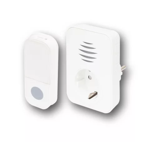 Home DBA1101AC vezeték nélküli csengő, elemes nyomógomb, max 150m hatótáv, 38 dallam