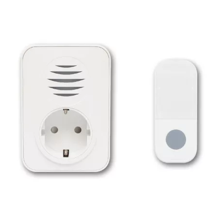 Home DBA1101AC vezeték nélküli csengő, elemes nyomógomb, max 150m hatótáv, 38 dallam