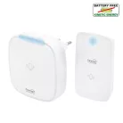 Home DBK 1500AC vezeték nélküli csengő, elem nélküli, 150m hatótáv, 36 dallam, 4fokozatú