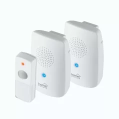   Home DBS 1001DC vezeték nélküli csengőszett, 2 beltéri egység és 1 nyomógomb, 100m