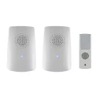Home DBS 1001DC vezeték nélküli csengőszett, 2 beltéri egység és 1 nyomógomb, 100m