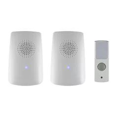   Home DBS 1001DC vezeték nélküli csengőszett, 2 beltéri egység és 1 nyomógomb, 100m