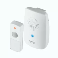   Home DB 1001DC vezeték nélküli csengő, 100m hatótáv, 8 dallam, kék fényjelzés, 256