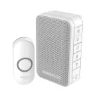 Honeywell Home DC313NP2 vezeték nélküli csengő, 150m hatótáv, 6 dallam, LED jelzőfény