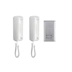   Home DP 012 kétlakásos vezetékes kaputelefon szett, kétvezetékes rendszer, kiváló