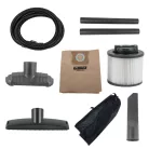 DeWALT DXV20P száraz-nedves porszívó, 20 liter, 15 Kpa, 37,8 l/s, 8 tartozék, 1050