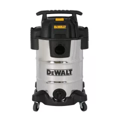   DeWALT DXV30SAPTA száraz-nedves porszívó, rozsdamentes váz, készülékcsatlakozóval