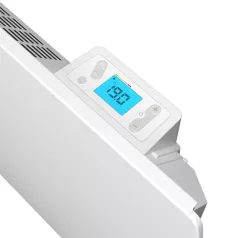   Noirot E184113 Radiance H 1000 BL elektromos hősugárzó panel, 1000 W, IP24 védettség, beépített termosztát LCD kijelzővel, fali és hordozható kivitel