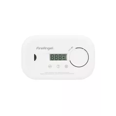   FireAngel FA6812-EU szén-monoxid vészjelző, cserélhető elem, 10 év várható üzemidő, LCD kijelző, fehér