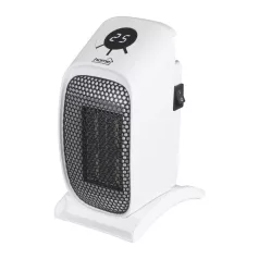   Home FKH 400 hordozható elektromos mini kerámia fűtőtest, 400W, elektronikus termosztát