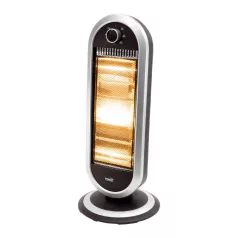   Home KF 231 álló elektromos halogén hősugárzó fűtőtest, 400W/800W/1200W, oszcillálás