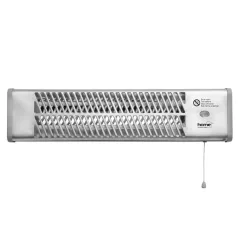   Home FK 24 falra szerelhető elektromos karccsöves fűtőtest, 600W/1200W,  IPX4 védelem