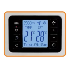   Home FK 350 WIFI szabadon álló smart elektromos konvektor fűtőtest, 1000W/1300W/2300W