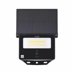  HOME FLP1101SOLAR napelemes LED reflektor, 28 db SMD LED, 1100 lumen, 3 féle színhőmérséklet, mozgásérzékelő, távirányító, IP65