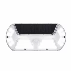   HOME FLP301SOLAR napelemes LED reflektor, 40 db SMD LED, 300 lumen, PIR mozgásérzékelő, IP44, 18650-es akkumulátor